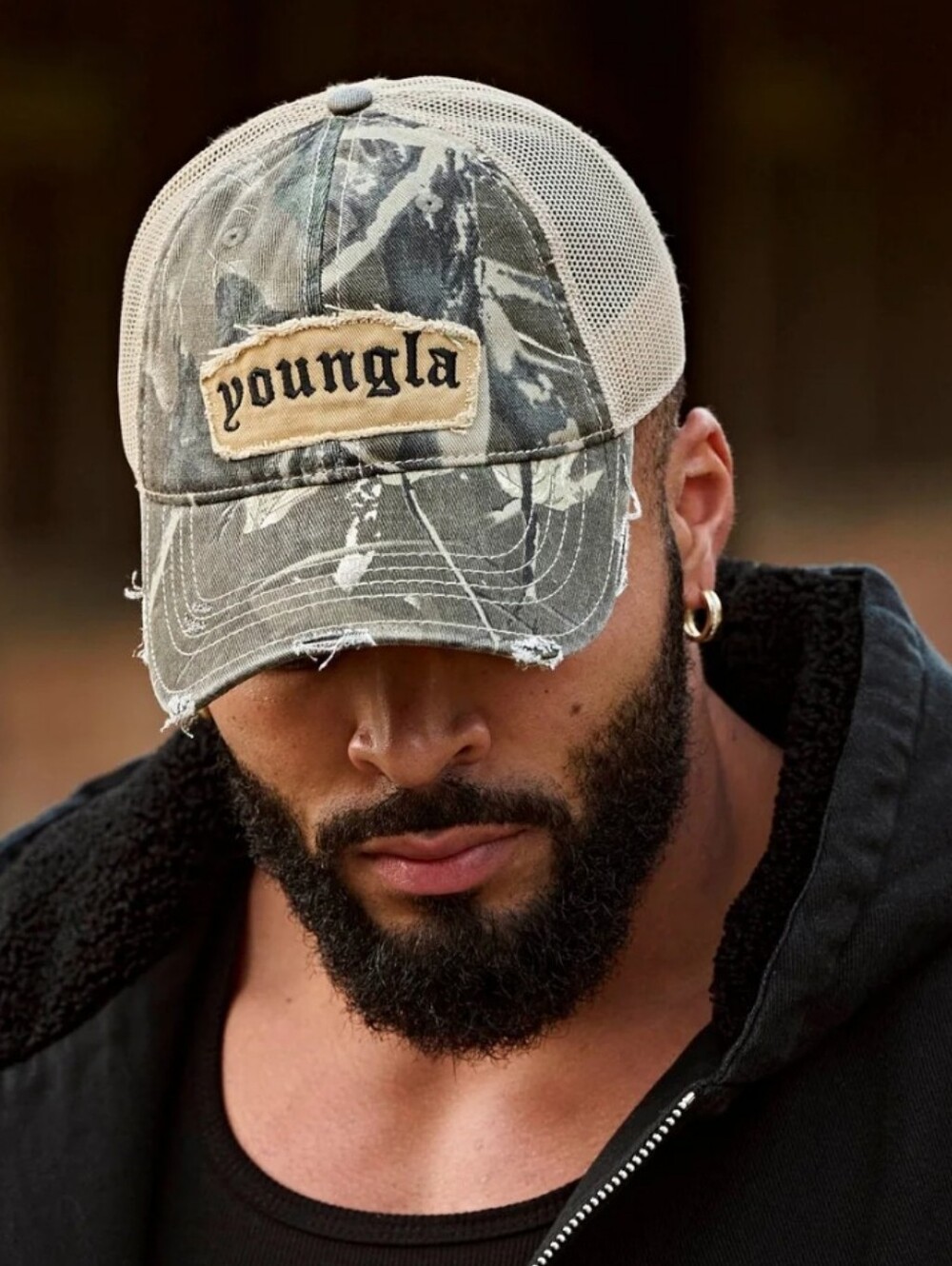 ​🔥 NWOT FRESH DROP: YOUNGLA CAMO TRUCKER HAT 🔥"DAD HAT"